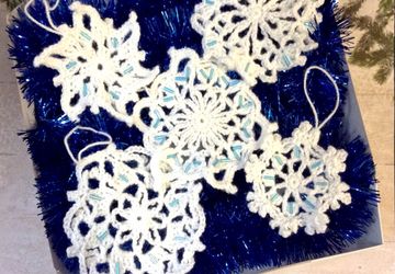 Новогодний набор игрушек "Снежинки 2"