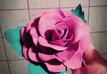 Брошь из фоамирана