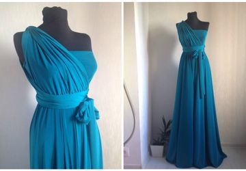 Длинное платье трансформер