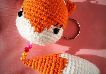 Брелок лисичка