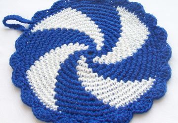 Прихватки крючком