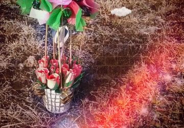 подарок с конфетами