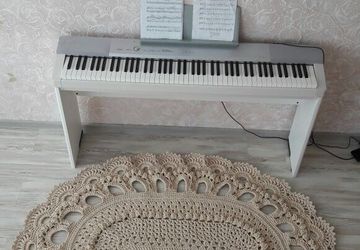 вязаный ковер из полиэфирного шнура