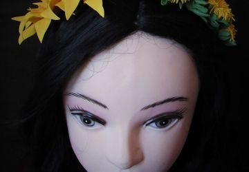 Ободок "Цветочная поляна"