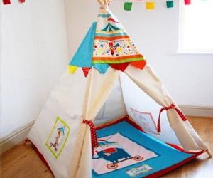 Шьем игровой шалаш для детей