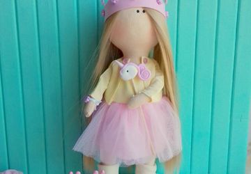 Интерьерная малышка ручной работы.