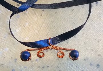 Кулон "Синяя даль"