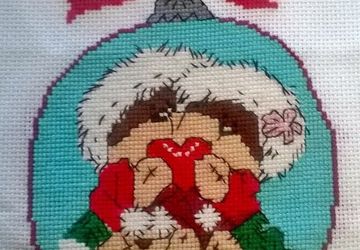 Милая салфетка с мишками