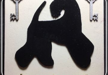 Ключница "Цвергшнауцер"