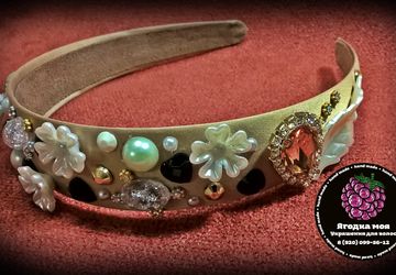 Ободок "Мерцающая Нежность"