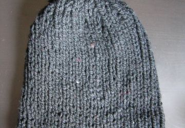 шапка с помпоном