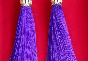 Серьги-кисти