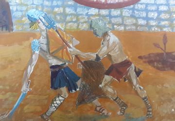 картина рыцарский турнир