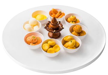 Крутящийся центр стола 60 см для сервировки