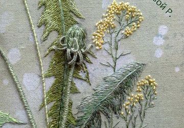 ОБЪЕМНАЯ ВЫШИВКА ГЛАДЬЮ