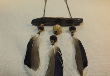 Подвеска с оперением