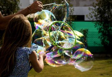 Самодельные мыльные пузыри