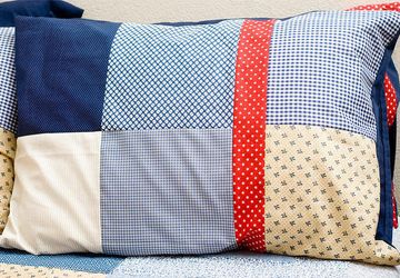 Подушка-самоделка. Обновляем интерьер