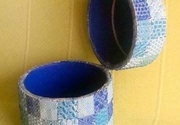 Шкатулка-мозаика