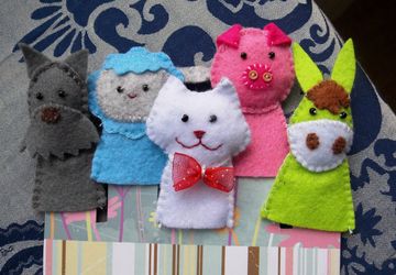 Пальчиковый театр "Домашние животные"