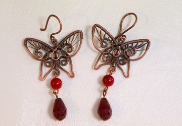 Украшения из проволоки (мастер-класс)