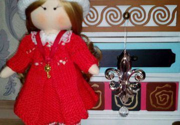 Интерьерная куколка малышка