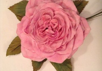 Роза из фоамирана мастер класс