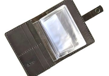 Кожаная обложка для автодокументов