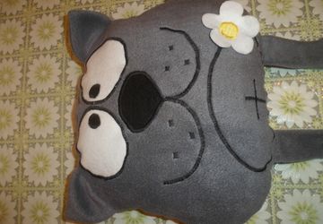 подушка-игрушка кот Кись