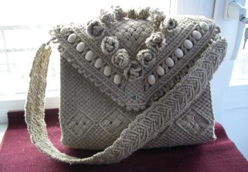 Сумка макраме