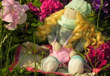 Интерьерная кукла Даша