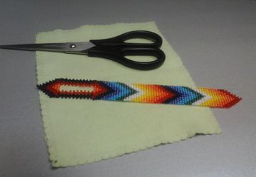 Закладки для книг из бисера