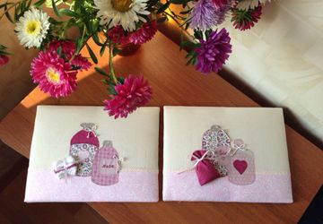 Мягкая картина (аппликация)