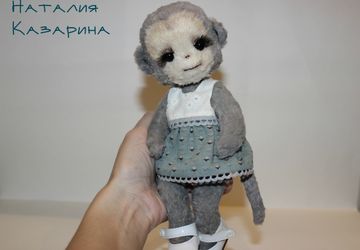 Обезьянка-тедди РОБЕРТА ...