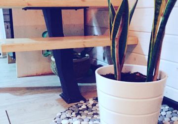 ЭкоКоврик из морской гальки