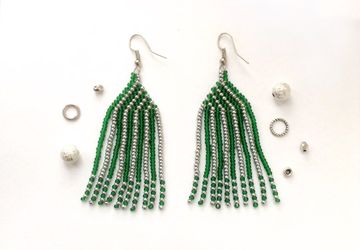 Серьги "Silver fir"