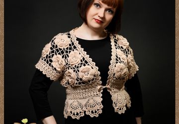 Болеро "Чайная роза"