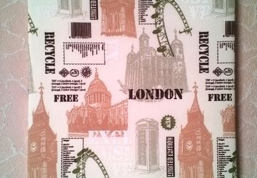 Текстильное панно "Лондон"