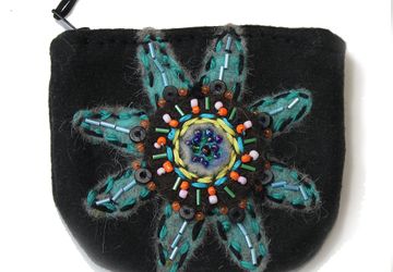 Кошелёк Цветок 1