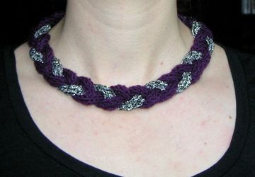 Текстильные бусы