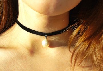 Чокеры с жемчугом
