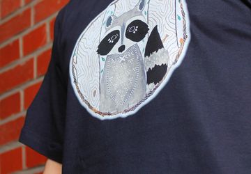 Футболка с принтом "Енотик"