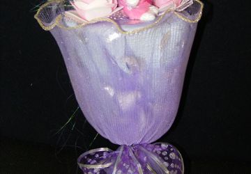 Букет из мягких игрушек "Три щенка"