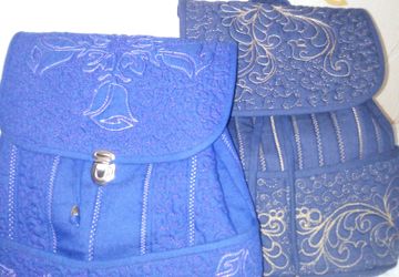 джинсовый женский рюкзак