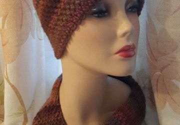 Комплект: шапочка и снуд