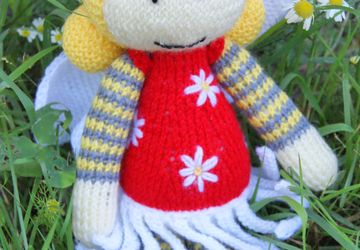 Куколка-мотылёк Ромашка