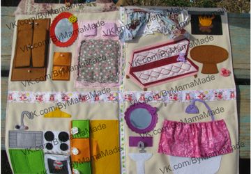 Сумка-домик для куколки