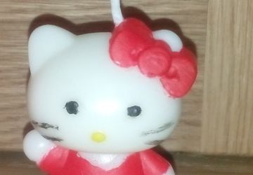 Китти свечка для торта.