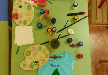 Мастер-класс по рисованию на одежде от TSA