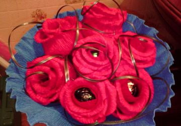 Букеты из конфет